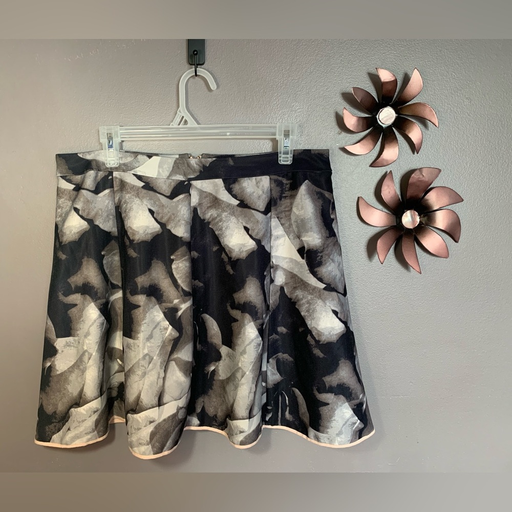 Target Satin-Like Pleaded Skirt Rose Gold